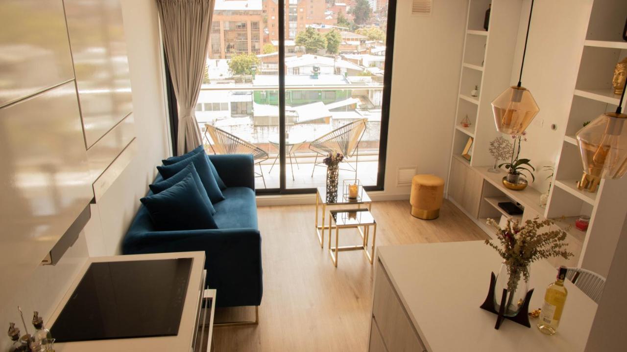 דירות בוגוטה Wh Nuevo Piso, Zona Financiera, Vista A La Ciudad מראה חיצוני תמונה